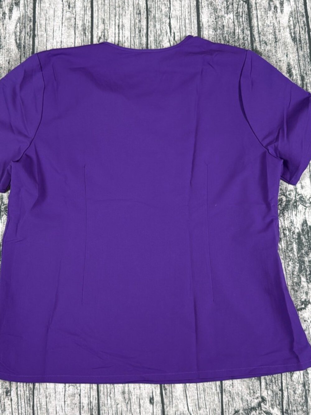 FIGS FW1000 Womens Scrub Top XXL Purple NWOT Technical Collection - Picture 5 of 7